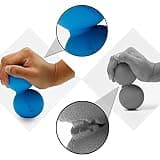 5BILLION FITNESS Natural Rubber Peanut Massage Ball for Deep Tissue