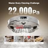 Roborock Qrevo CurvX Robot Vacuum and Mop Combo with AI and Hot Water Washing