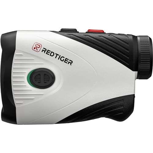 REDTIGER GolfVue Series 1 Laser Rangefinder with Slope Switch and Magnetic Stripe
