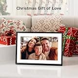 Pastigio 10.1-Inch Frameo WiFi Digital Picture Frame with Premium Embossed Bezel