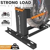 GRAND PITSTOP 2000lb Foldable Detachable Universal Motorcycle Wheel Chock