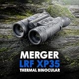 Pulsar Merger LRF XP35 Thermal Binoculars with Ultra-Wide 17.8° FOV