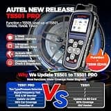 Autel MaxiTPMS TS501 PRO TPMS Programming Tool and OBD2 Diagnostic Scanner