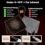 UTK 30-Second Fast Heating Far Infrared Carbon Fiber Pad with Smart Strap