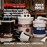 Shop-Vac Ultra Quiet 12-Gallon Wet/Dry Vacuum Cleaner, 5.5 Peak HP Motor