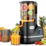 AIRMSEN Hands-Free Cold Press Juicer with 5.8-Inch Auto-Feed Chute and 300W Motor
