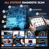 ANCEL X7HD 10.1-Inch Heavy Duty Commercial Truck Diagnostic Scanner Tool