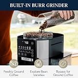 De'Longhi True Brew Single-Serve Drip Coffee Maker with Built-in Grinder
