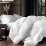 Luxurious King Size Baffle Box Goose Down & Waterfowl Feather Comforter, 58oz