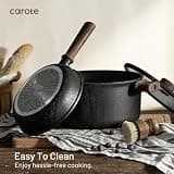 CAROTE 16-Piece Titanium-Reinforced Ceramic Nonstick Cast Aluminum Cookware Set
