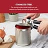 KitchenAid Classic Multifunction Stainless Steel Manual Can Opener, Black