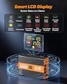 PumpSpy 2000W Pure Sine Wave Inverter Backup Bundle with 75Ah AGM Deep-Cycle Battery