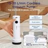 DUORAN Cordless Electric Vacuum Pump With USB Rechargeable Battery, 6.0 Kpa Suction