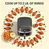 Cuisinart 4.5-Quart Air Fryer AIR-160NAS with 4 Presets and Viewing Window