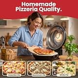 Piezano 12-Inch Electric Clamshell Pizza Oven