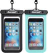Hiearcool Waterproof Phone Pouch with Lanyards, 8.9-Inch Capacity, 2-Pack