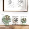 Vornado VFAN Mini Classic Vintage Metal Desk Fan with Vortex Air Circulation