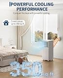 Garvee 8000 BTU High Power Portable Air Conditioner with Built-in Dehumidifier