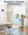 Garvee 8000 BTU High Power Portable Air Conditioner with Built-in Dehumidifier