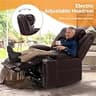 Cfvyne Triple Motor Power Lift Recliner Chair with Adjustable Headrest