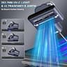 Teant Mattress Vacuum with 16kPa Suction, UV-C, Heat, and Aroma Diffusion