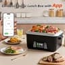 Vabaso Cordless Electric Lunch Box with Bluetooth App Control and Timer