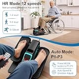 VIVURN-018 Under Desk Elliptical, Ultra-Quiet Electric Motor with Remote