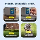 PetSafe Original Wireless Electric Dog Fence Containment System for Travel