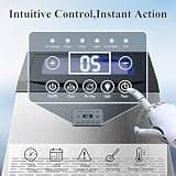 Mountman 200lb Commercial Ice Maker Machine with Moisture-Repellent Base