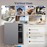 NOVIEEX 27kW Heavy-Duty Whole-Home Electric Tankless Water Heater 240V