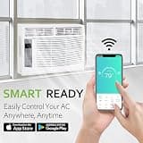 ACHAZEL 6,000 BTU Smart Window Air Conditioner with App and WiFi Control
