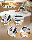 Zoomsnail USB-C Rechargeable Automatic Smooth Edge Handheld Electric Can Opener