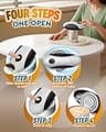 Zoomsnail USB-C Rechargeable Automatic Smooth Edge Handheld Electric Can Opener