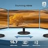 Philips 241V8LB 23.8-Inch FHD 100Hz Frameless Monitor with 4000:1 Contrast VA Panel