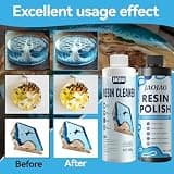 JAOJAO Countertop Restoration Kit with Resin Cleaner and Polish Duo Tubs