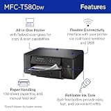 Brother INKvestment Tank 580 Color Inkjet All-in-One Printer with ADF