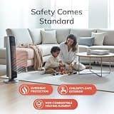 Lasko 5586 29-Inch Digital Ceramic Tower Heater with Electronic Remote Control