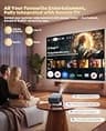 PUTRIMS Smart 4K Supported Projector with 1.17:1 Short Throw and HDR10