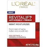 L'Oreal Paris Revitalift Anti-Wrinkle and Firming Face Night Cream with Pro-Retinol