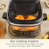 Cuisinart ClearView 4-Quart Ceramic Air Fryer with Glass Viewing Window