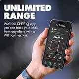 ThermoMaven Smart Wireless Meat Thermometer with Standalone Base & 4 Probes