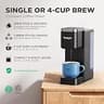 Tastyle Single Serve Hot & Iced Coffee Maker for Pods and Grounds with 24oz Brew Size