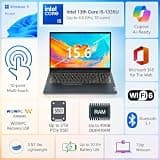 Lenovo IdeaPad 15.6-Inch FHD Touchscreen Business Laptop Intel i5 40GB