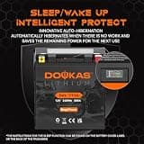 DOUKAS DKL VT30L Heavy Duty 20Ah High Capacity LiFePO4 Battery for Touring Motorcycles