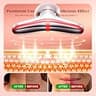 Pedete 7-Color Red Light Therapy Face Lift Device with 113°F Heating and Vibration
