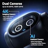 EMEET PIXY Dual-Camera AI-Powered PTZ 4K Webcam for Dynamic Presenters