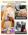 oneisall 676pro Professional Cordless Rechargeable Dog Clipper for Thick Hair