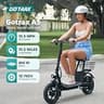 Gotrax A5 Mid-Sized Seated Electric Scooter, 550W Peak Motor, Cargo Versatility
