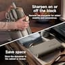 Ninja NeverDull 10-Piece Premium German Steel Knife Block Set with Stone Finish