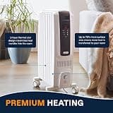 De'Longhi Dragon TRD40615E Premium Digital Oil-Filled Radiator Heater